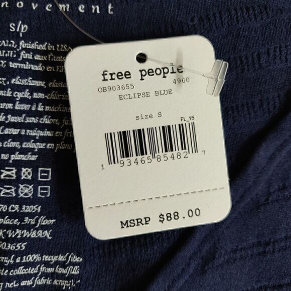 NEW $88 Free People Gone Adrift Long Sleeve Top - Picture 8 of 13